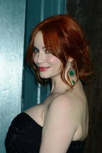 Christina Hendricks Johnnie Walker Father's Day gifting event in New York City on June 9, 2011