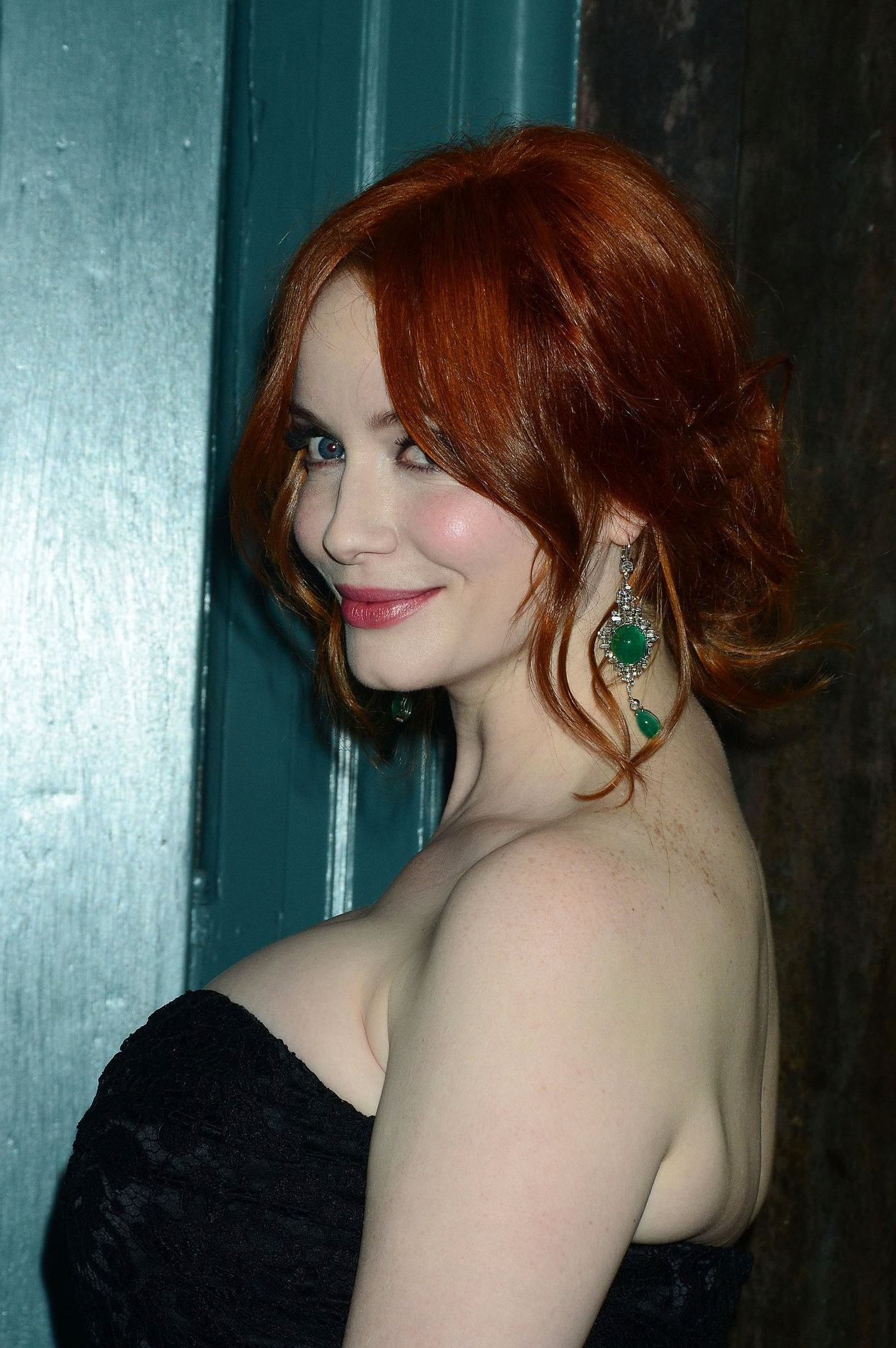 Christina Hendricks Pictures Christina Hendricks Johnnie Walker Father's Day gifting event in New York City on June 9, 2011