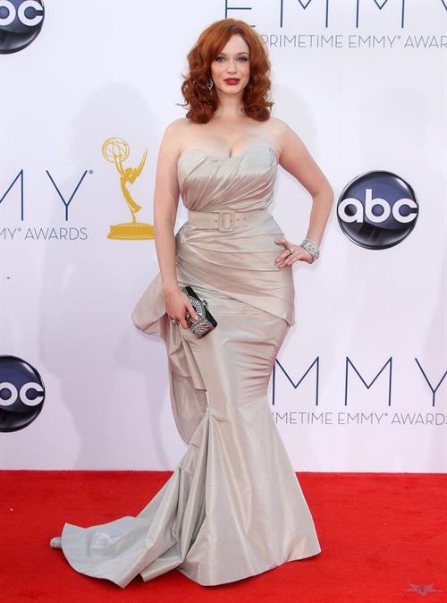 Christina Hendricks - 64th Primetime Emmys Nokia Theatre LA Sept 23 2012