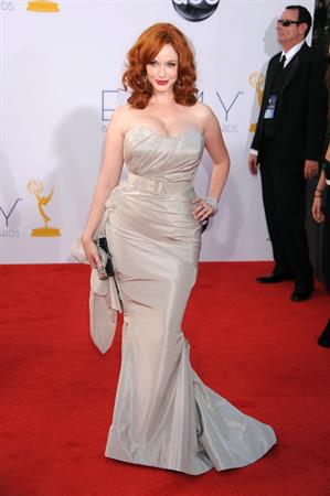 Christina Hendricks - 64th Primetime Emmys Nokia Theatre LA Sept 23 2012