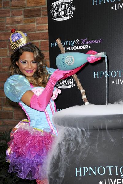 Christina Milian - HPNOTIQ Halloween Launch 10/26/12
