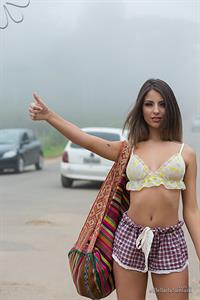 Beatriz Aguiar in lingerie