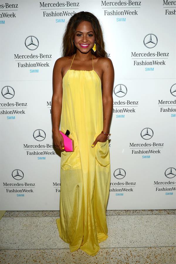 Christina Milian - Mercedes-Benz Fashion Week in Miami 19/07/201