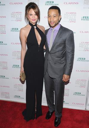 Christine Teigen - 2012 Clarins Million Meals Concert For FEED in New York City (May 30, 2012)