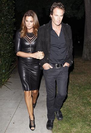 Cindy Crawford Attending A Halloween Party In Beverly Hills - October 26, 2012