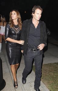 Cindy Crawford Attending A Halloween Party In Beverly Hills - October 26, 2012