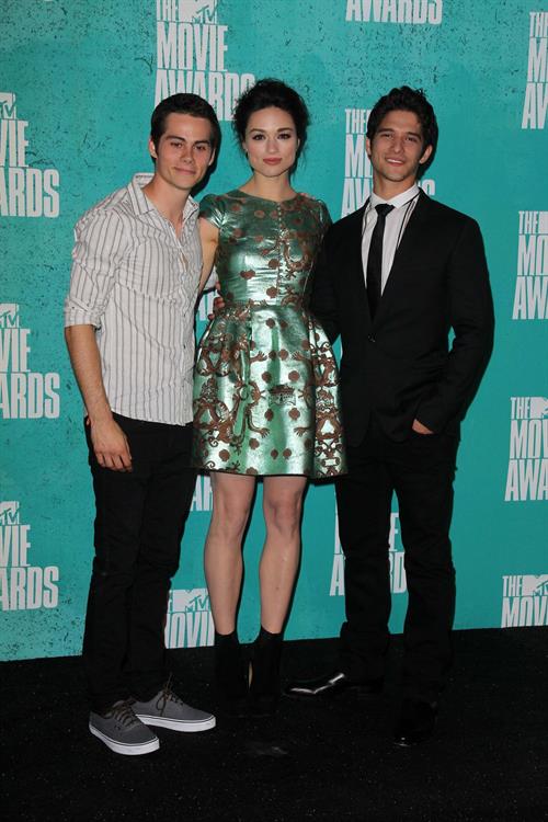 Crystal Reed - 2012 MTV Movie Awards (Arrival) in Universal City (June 3, 2012)