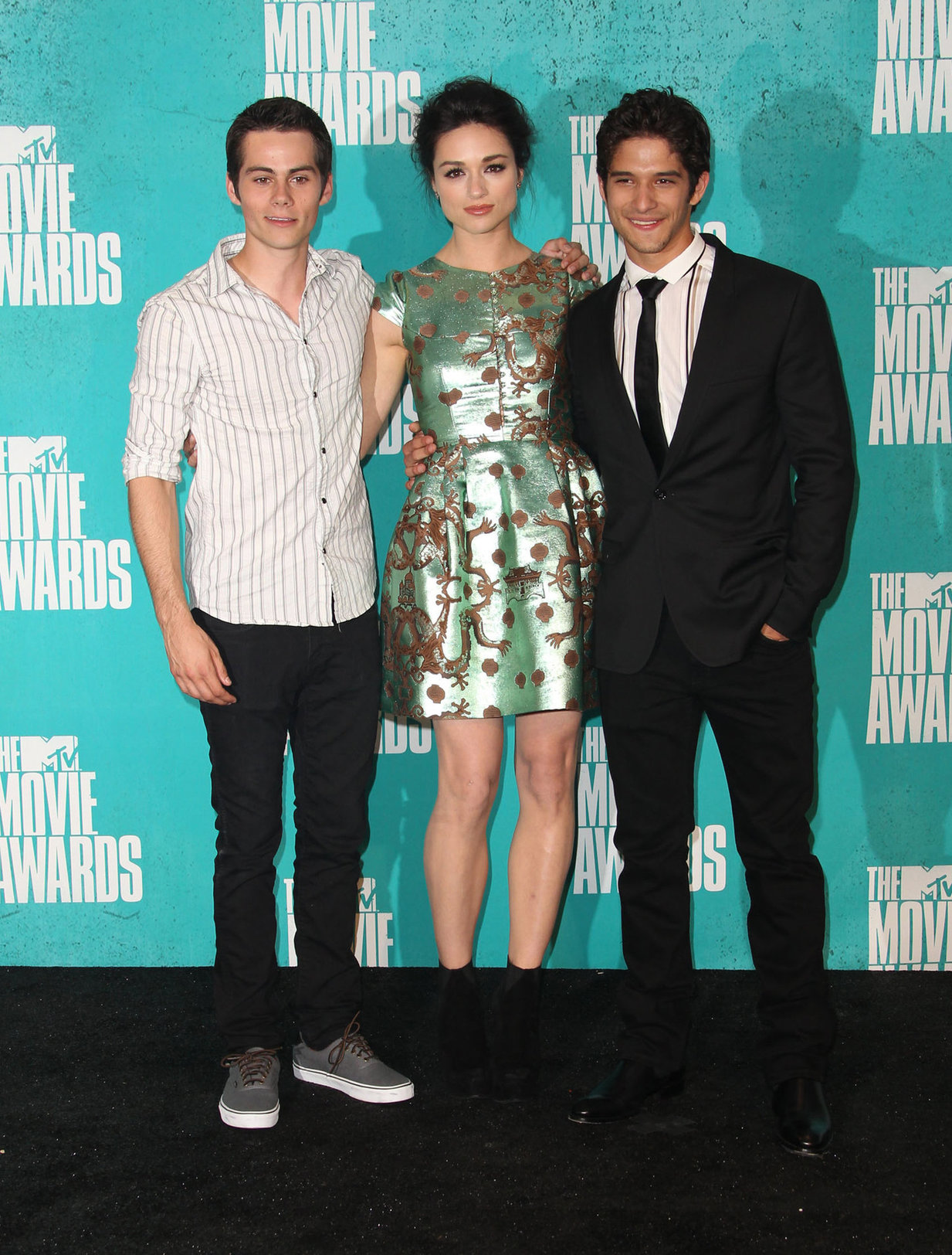 Crystal Reed - 2012 MTV Movie Awards (Arrival) in Universal City (June 3, 2012)
