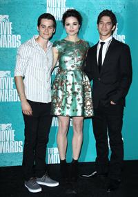 Crystal Reed - 2012 MTV Movie Awards (Arrival) in Universal City (June 3, 2012)
