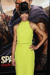 Cynthia Addai-Robinson Spartacus War of the Damned Los Angeles Premiere January 22, 2013