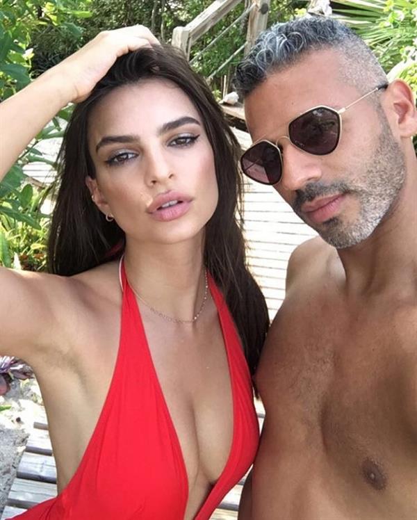 Emily Ratajkowski in a bikini