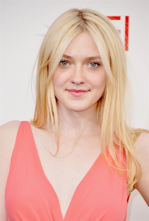 Dakota Fanning - AFI Life Achievement Award Honoring Shirley MacLaine in LA June 7, 2012