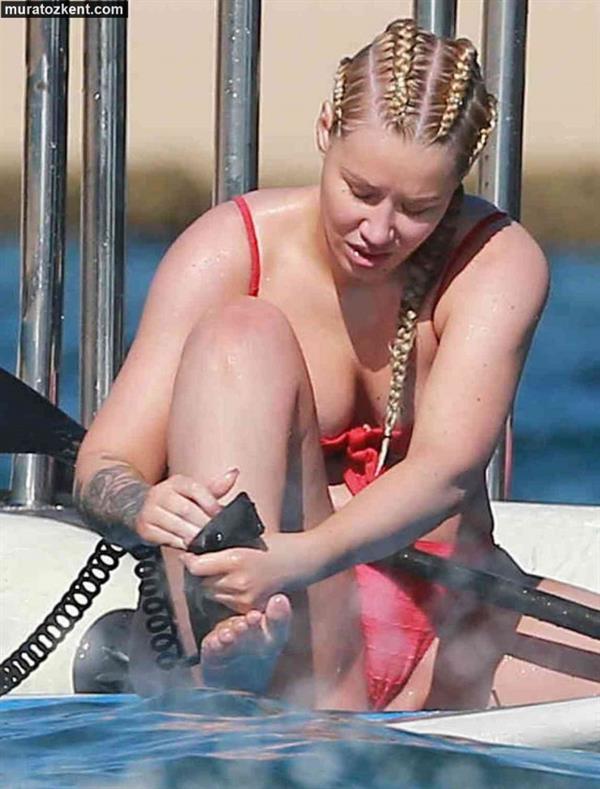 Iggy Azalea in a bikini