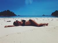 Alena Filinkova in a bikini