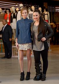 Demi Lovato Topshop Topman LA Grand Opening at The Grove in LA 2/14/13 
