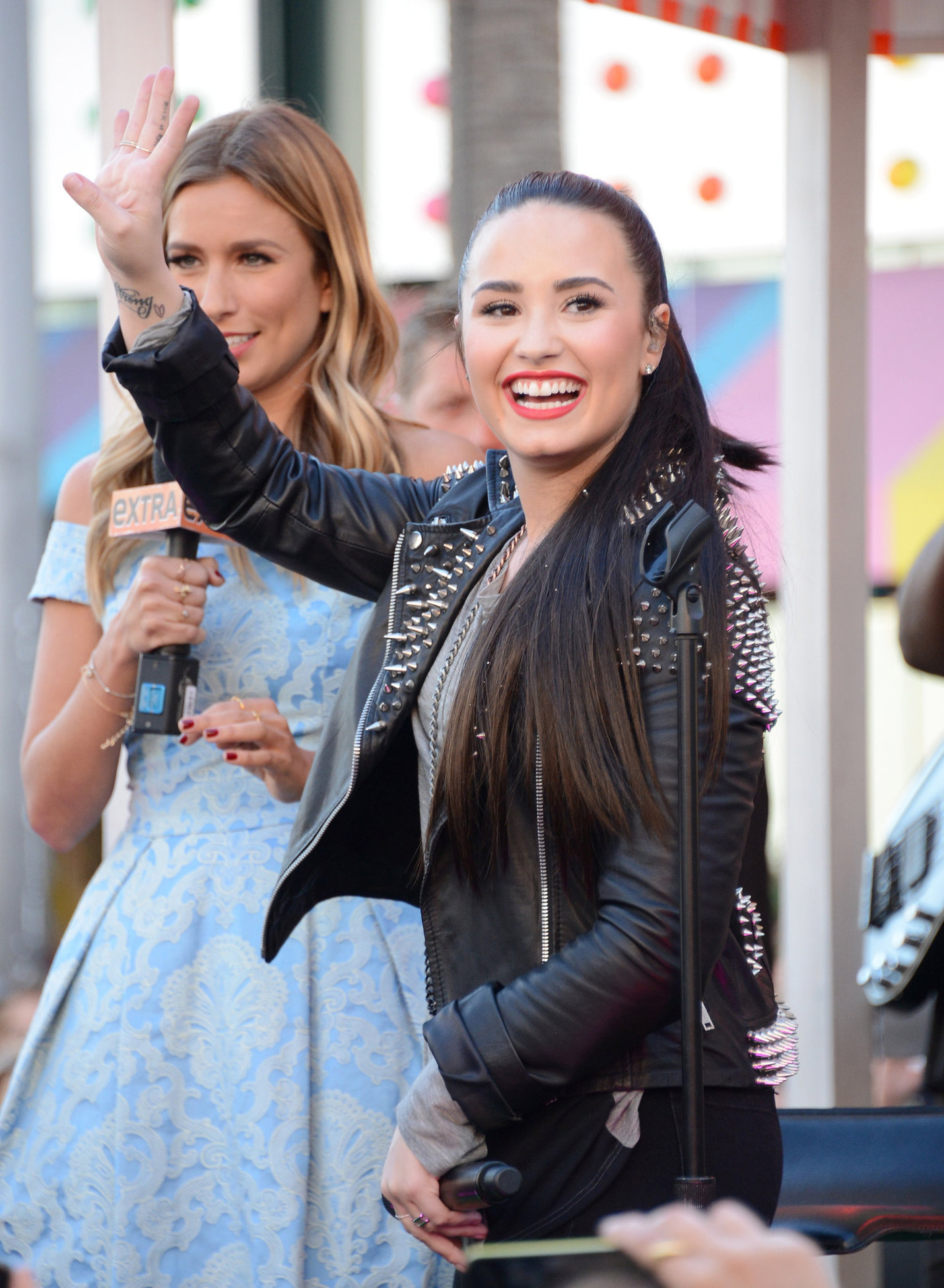 Demi Lovato Topshop Topman LA Grand Opening at The Grove in LA 2/14/13 
