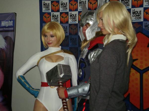 Enji Night as Powergirl