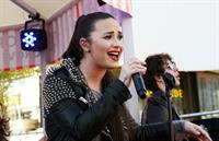 Demi Lovato Topshop Topman LA Grand Opening at The Grove in LA 2/14/13 