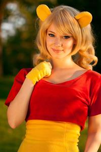 Enji Night as Winnie the Pooh