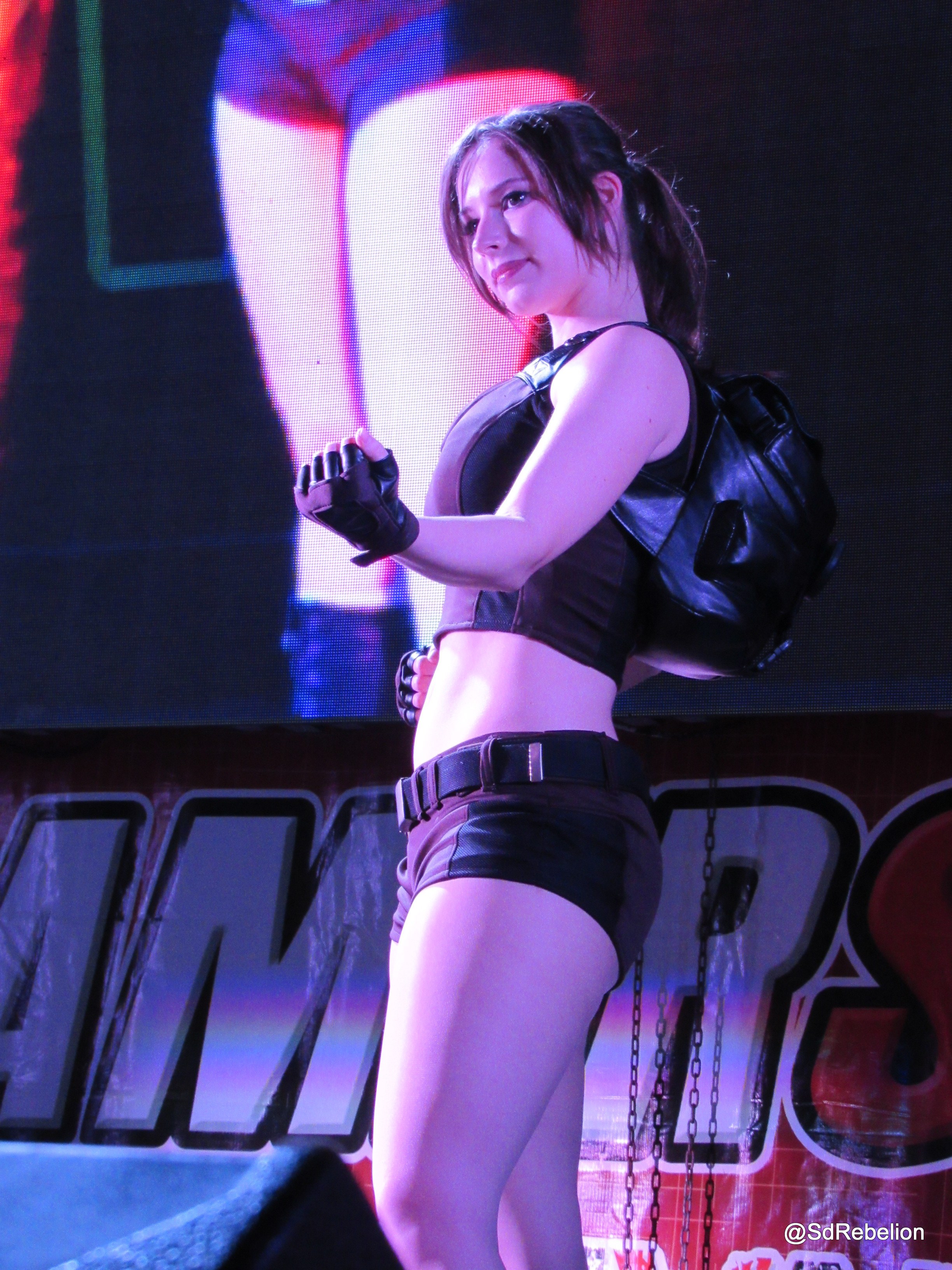 Enji Night as Lara Croft