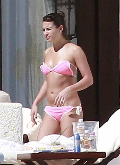 Lea Michele in a bikini