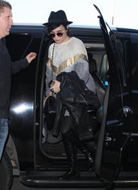 Demi Lovato at LA airport 12/7/12 