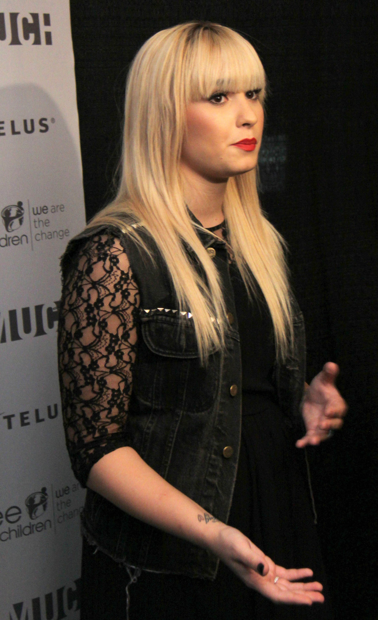 Demi Lovato We Day 2012 in Vancouver 10/18/12 