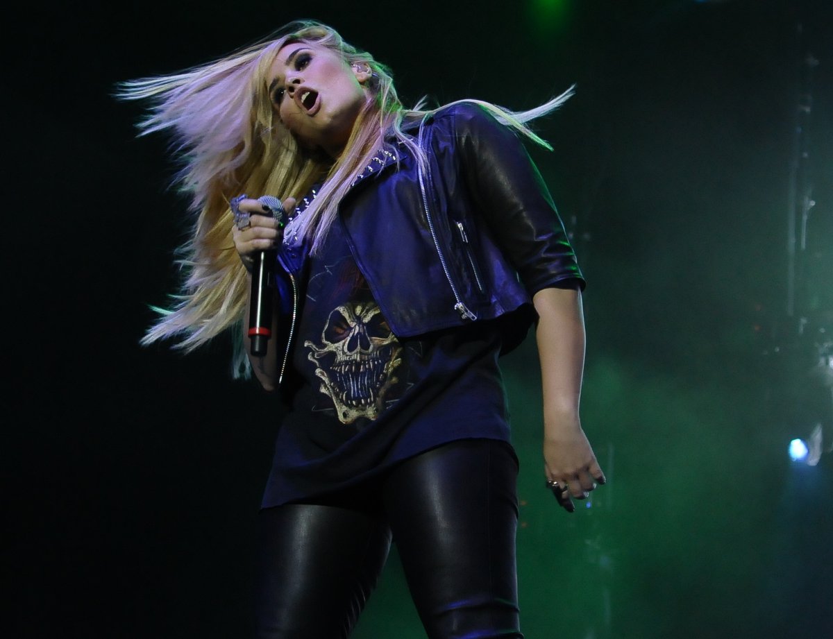 Demi Lovato performs at Z fest in Sao Paulo Brazil 9/29/12 