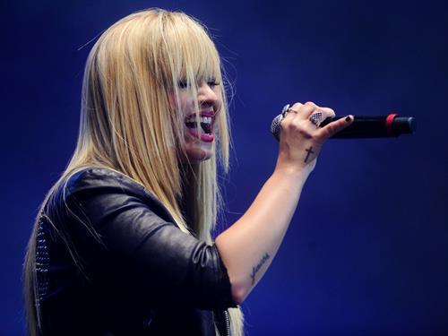 Demi Lovato performs at Z fest in Sao Paulo Brazil 9/29/12 