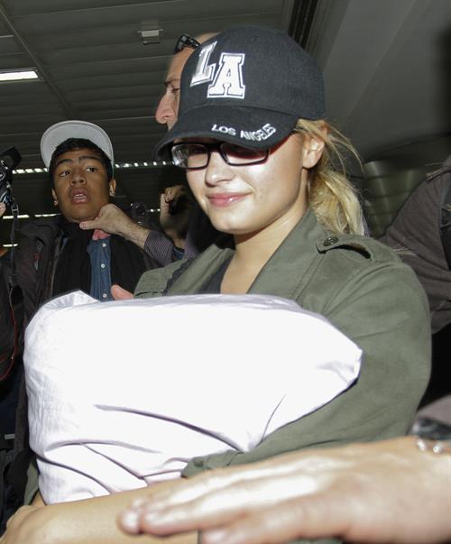 Demi Lovato  Rio de Janeiro International Airport 9/28/12 