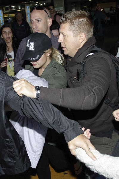 Demi Lovato  Rio de Janeiro International Airport 9/28/12 