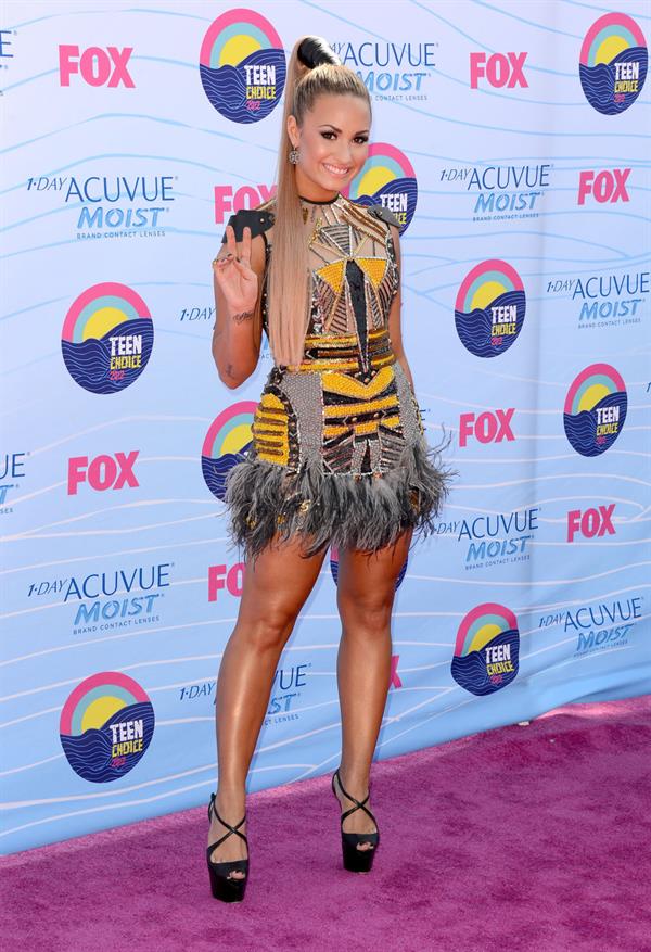 Demi Lovato - 2012 Teen Choice Awards in Universal City (July 22, 2012)