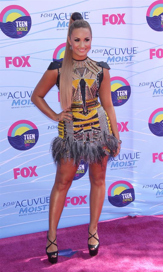 Demi Lovato - 2012 Teen Choice Awards in Universal City (July 22, 2012)