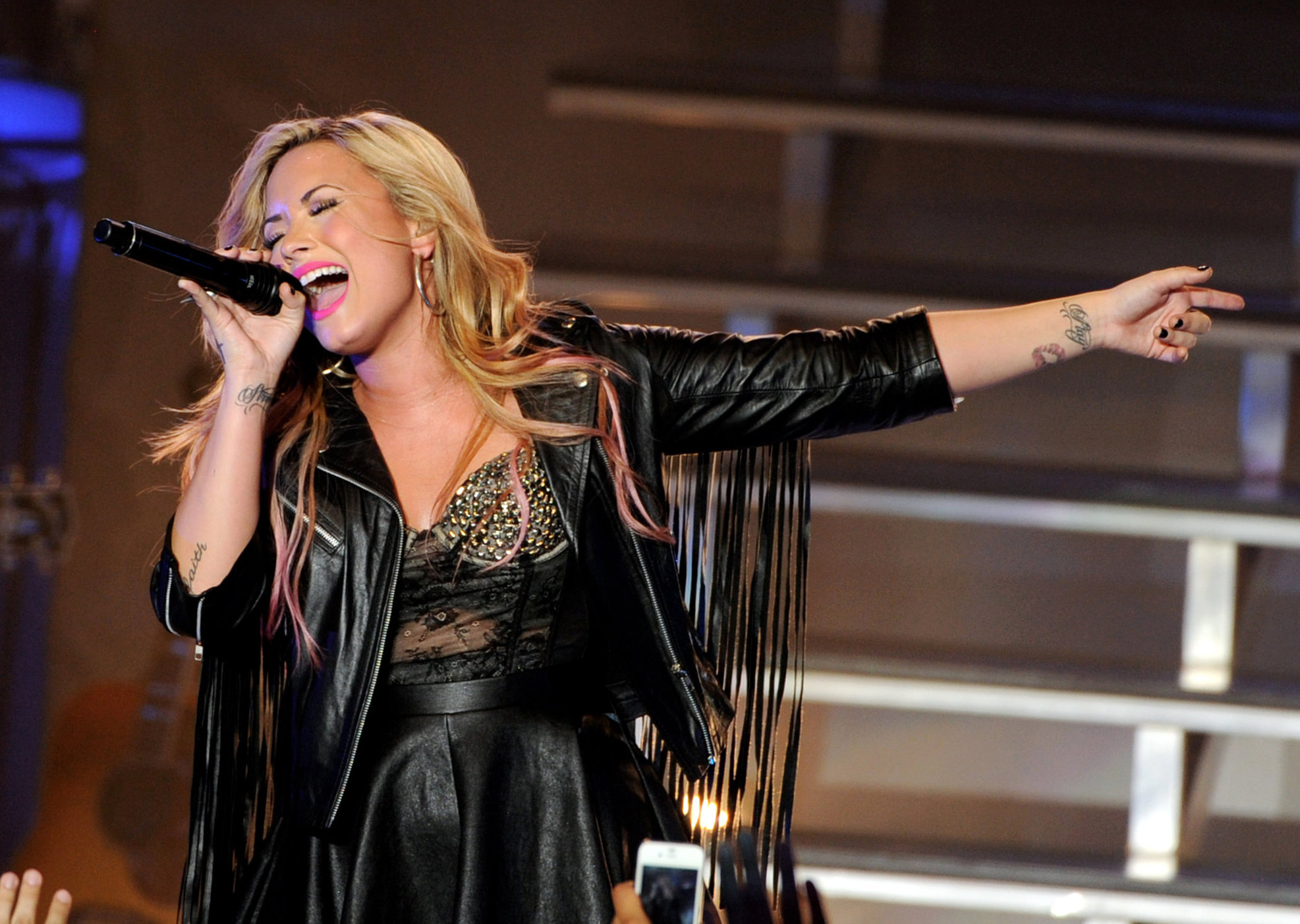 Demi Lovato - Performs LIVE at the Greek Theatre in Los Angeles (18 Jul 2012)