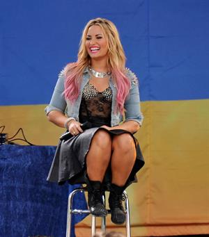 Demi Lovato -  Good Morning America  set in New York  -  6 July, 2012
