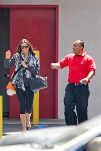 Demi Moore Leaving her pilates class after a workout in Hollywood (May 15, 2013) 