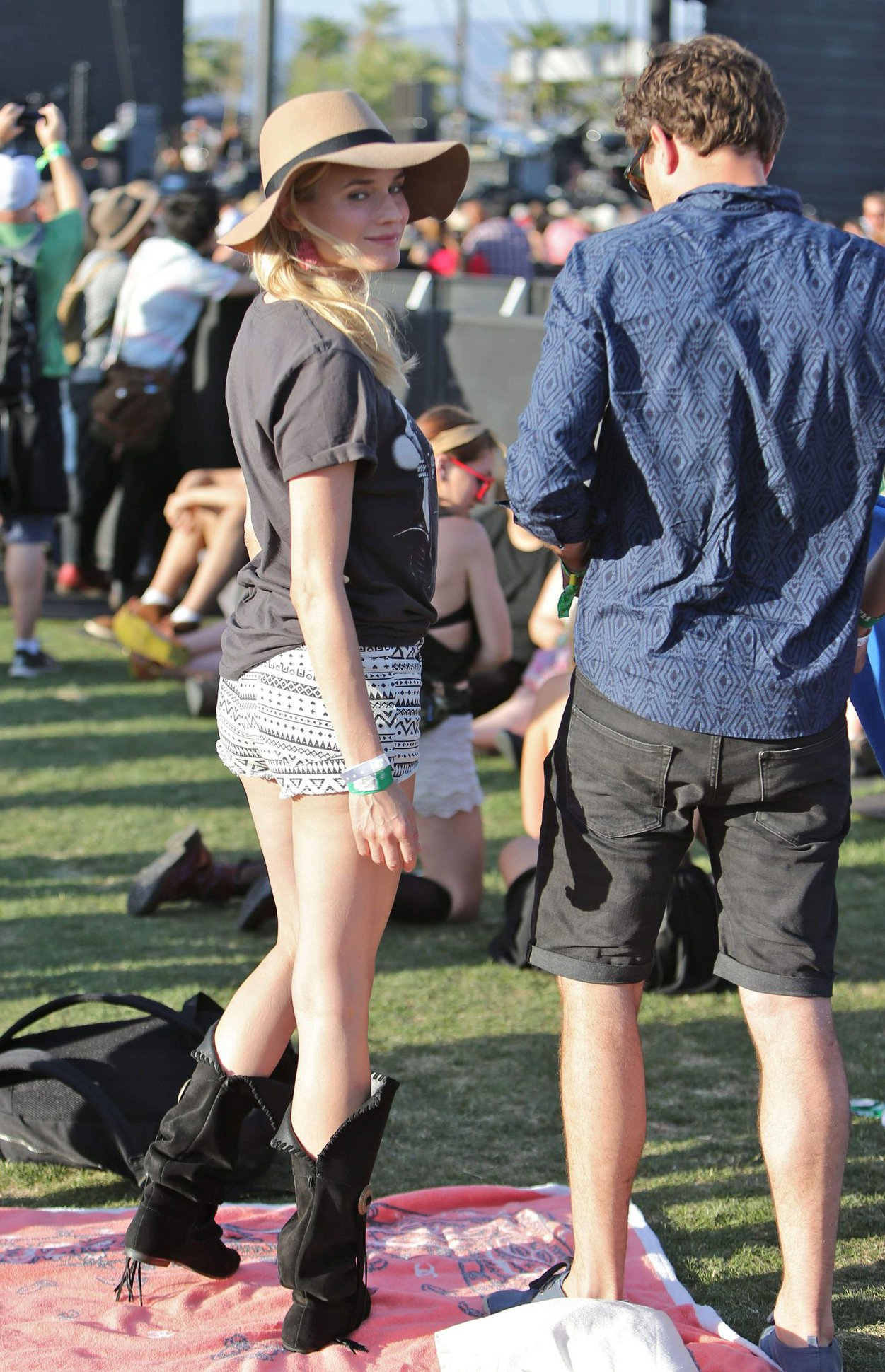 Diane Kruger Pictures Diane Kruger attends the H&M Loves Music Coachella 2013 kick-off Event at Merv Griffin Estate in La Quinta in April