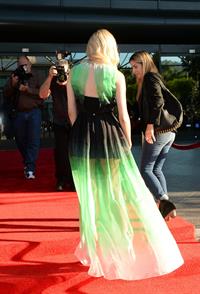 Diane Kruger arrive at the Series Premiere of F's 'The Bridge' at the DGA Theater July 8, 2013 