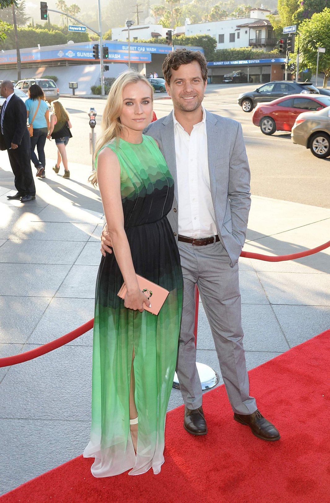 Diane Kruger arrive at the Series Premiere of F's 'The Bridge' at the DGA Theater July 8, 2013 