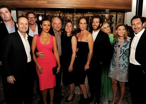 Diane Kruger arrive at the Series Premiere of F's 'The Bridge' at the DGA Theater July 8, 2013 