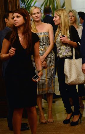 Diane Kruger Hollywood Foreign Press Association Luncheon in Beverly Hills on August 13, 2013