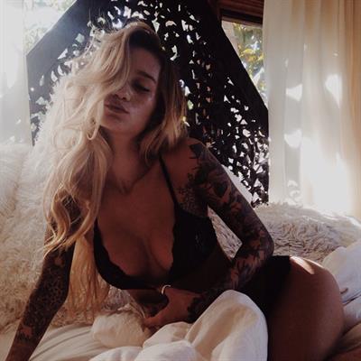 Jenah Yamamoto in lingerie