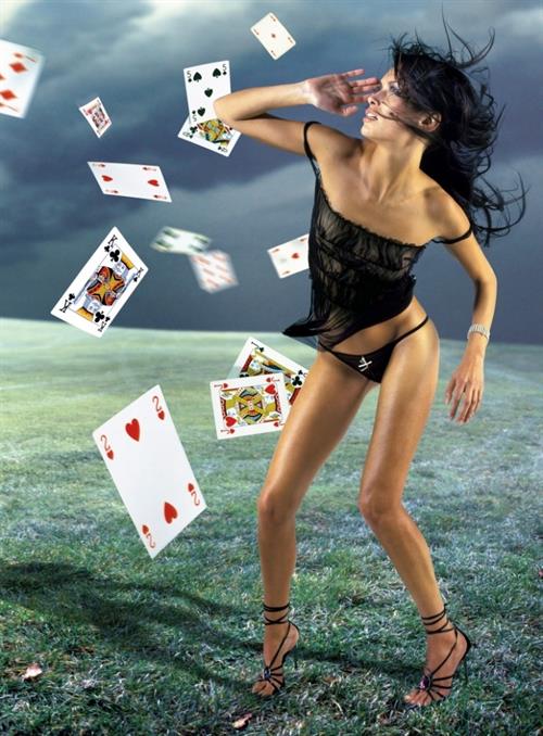 Fernanda Lessa in a bikini