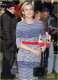 Diane Kruger at GMA studios in NYC
