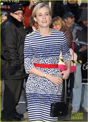 Diane Kruger at GMA studios in NYC