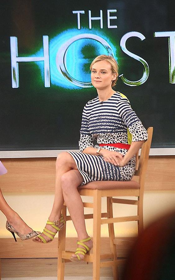 Diane Kruger Visits Good Morning America in New York on March 28, 2013