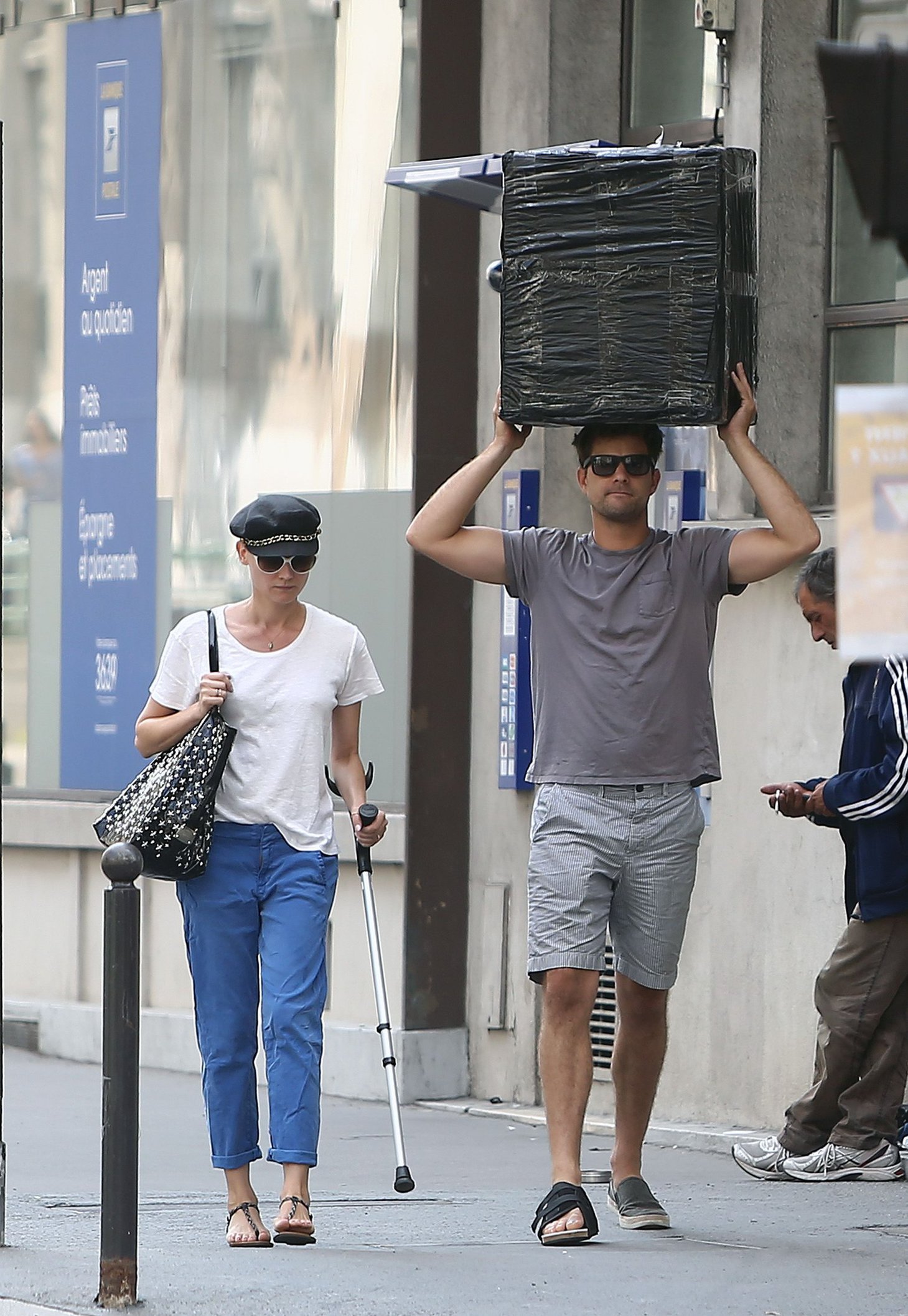 Diane Kruger Out in Paris 29.08.13 