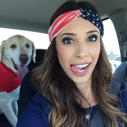 Sierra Dallas taking a selfie