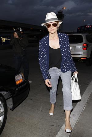 Diane Kruger Arrives At LAX
