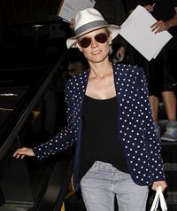 Diane Kruger Arrives At LAX